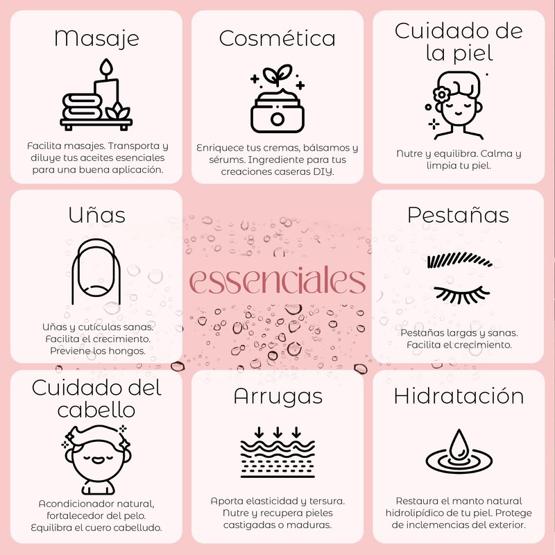 Essenciales - Macadamia Essential Oil 100% Natural 100ml | Macadamia