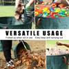 Joyhalo Reusable Yard Waste Bags Set, 3 Pack 72 Gallon