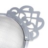 Tighall 1 Set Silver Stainless Steel Tea Strainer with Drip