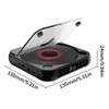 CD Player 3 Modes LED Display Touch Control Portable Retro