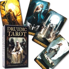 Druidic Tarot Druidic Tarot Divination with Japanese Manual (English Language Not Guaranteed)
