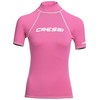 Cressi Women's Rash Guard Short-Sleeved Jersey Made of Elastic Fabric