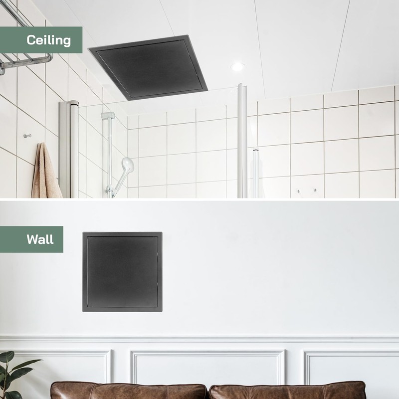 Vent Systems 12'' x 12'' Inch Anthracite Metal Access Panel