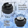Alsoyixia Cap Valve Assembly for Opal Ice Maker Water Tank,