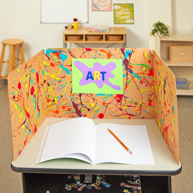 Really Good Stuff Standard Privacy Shields for Student Desks –