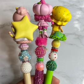 3pc large bundle beaded pen