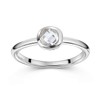 MATERIA by Matthias Wagner Square Gemstone Ring 925 Silver for