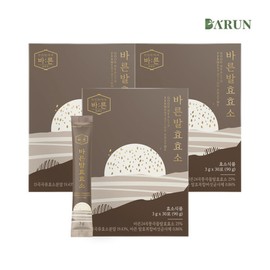 건강한약속바른 바른 저분자 버섯 발효 효소 30포x3박스(총 90포) Healthy Promise Right Low Molecular Mushroom Fermented Enzyme 30 Packs x 3 Boxes (Total 90 Packs)