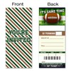 VAHATAN Football Birthday Party Invitations 20 Pack It's Game Time