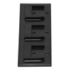 Power Tool Battery Holder Set 3 Hole Mount Ready Dock