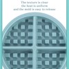 Wisnewth Silicone Waffle Pan Set (2 PSC), 17cm Round Non-Stick