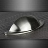 Nickel Cup Kitchen Cabinet Door Handle Cupboard Drawer Bedroom Furniture