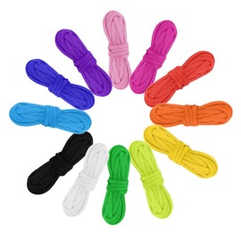 12 Pack 550-10 FeetColourful Nylon Multifunction Paracord Rope(12 Colors)