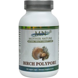 Birch Polypore Supplement (1000mg) - 120 Capsules