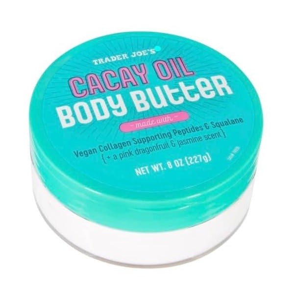 Trader Joe's Cacay Oil Body Butter with Collagen Peptides, Pink