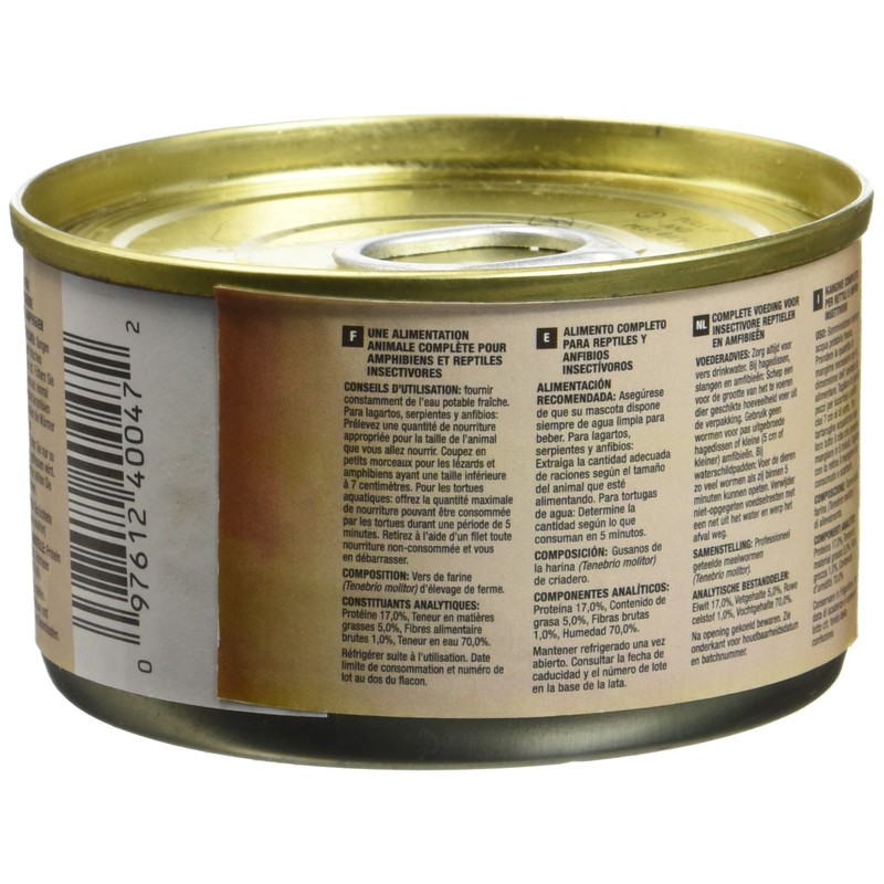 Zoo Med Laboratories SZMZM47 Zoo Can O Mini Mealies, 1.2-Ounce