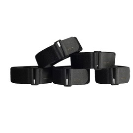 AAA Verclo Fixture Band, Fixture Belt Set of 5, Available in Each Size, Made in Taiwan, black