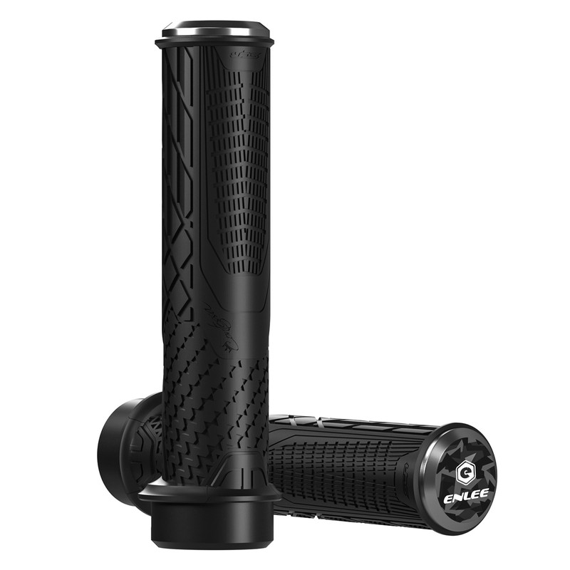 Shockproof Bike Handlebar Grips 22.2mm Bicycle Grips Non-Slip Soft Handlebar