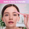 100 Pcs Eyebrow Razor and Face Razor for Women and