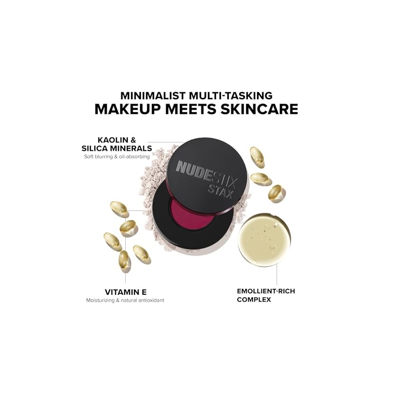 NUDESTIX STAX All Over Color Blush Balm – Multi-Use Cream