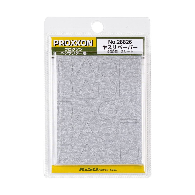 PROXXON No.28826 Pen Sander File Paper 3 Sheets [#400, 5