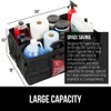 GORILLA GRIP Large Capacity Sturdy Trunk Storage Organizer, Slip and