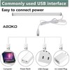 ASOKO Plug-in Under Cabinet Lighting - 12 Inch LED Strip