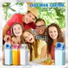 Remerry 3 Pcs 34oz Milk Carton Water Bottle Square Milk