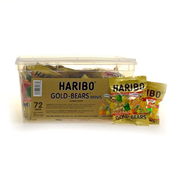 Product of Haribo Gold-Bears 0.5 oz. bags (54 ct.) - Gummy & Chewy [Bulk Savings]