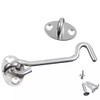 Domira Hook & Eye Latch - Heavy Duty Stainless Steel