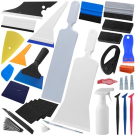 Arayker Car Window Tint Tools Kit Vinyl Wrap Tool Car Windshield Back Window Tinting Tools Car Tint Squeegee Kit Automotive Window Film Tinting Kit for Car Wrapping, Vinyl Film Installation