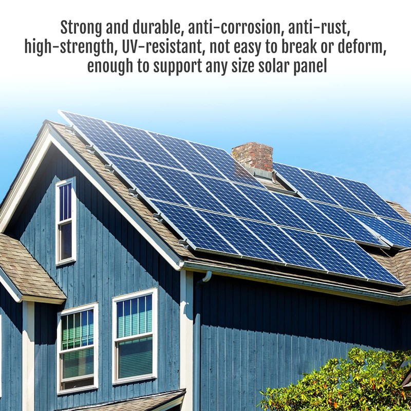 Solar Panel Bracket, 4 Pieces 30 mm Solar Panel Z