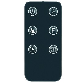 Replacement Remote Control Applicable for Mainstays Electric Fireplace Heater WFP-22C
