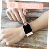 KOMBIUDA 2pcs Watch Band Adapter: Smartwatch Strap Connector Adapter Metal