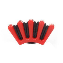 minkissy DIY Sponge Hair Braiding Tool Hair Braiding DIY Fast Bun Maker Braider Centipede Braid French French Braid Tool for Women Girls Ladies (Red)