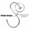 20PCS Steel S Shape Hooks Kitchen Hanger Rack Clothes Hanging