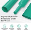 ASHINER Green Heat Shrink Tubing Kit - 580Pcs EVA Material