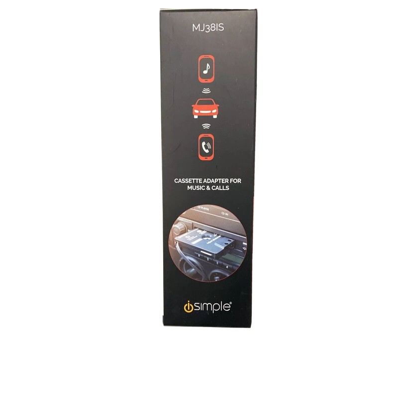 Isimple Cassette Adapter Music Streaming Hands Free Calling Through Car