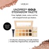 LORAC Unzipped Matte & Glitter Eyeshadow Palette, Gold | Cruelty
