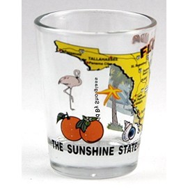 Florida The Sunshine State All-American Collection Shot Glass