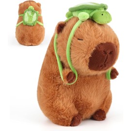 Cute Capybara Stuffed Animal Plush Toy, Soft Capybara Plushies Toy Capybara Doll Pillow Kids Birthday Gifts (25cm)