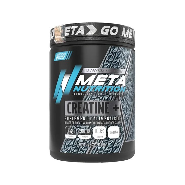 Creatina Meta Nutrition Monohidratada 1050 Gr 210 Servicios Sabor Sin