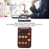 2.4GHz Wireless Numeric Keypad 18 Keys Retro Color Round Keycaps