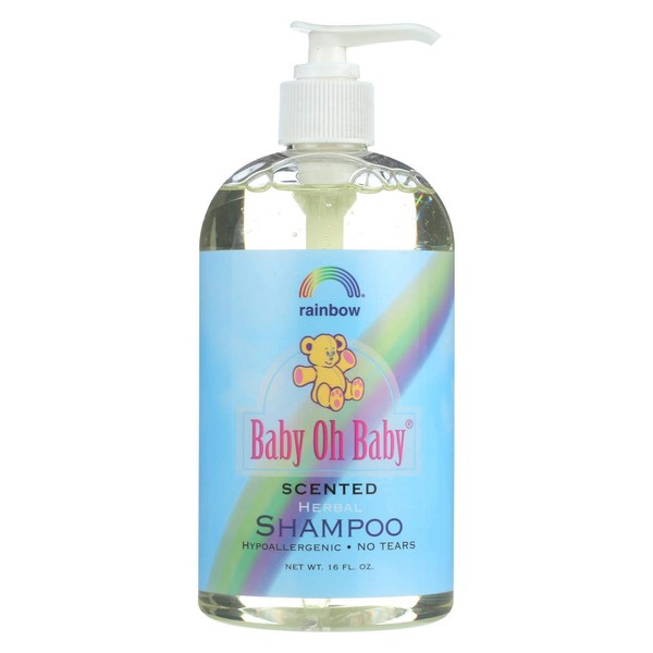 Rainbow Research Baby Oh Baby Organic Herbal Shampoo Scented - 16 Oz, 2 Pack2