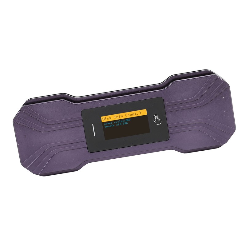 SSD Enclosure M.2 NVMe Visual Smart Mobile External Case 10