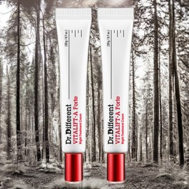 Dr. Different Skin Tone Up Skin Calming Vita Lift A Forte Night Cream 2pcs 20g / 닥터디퍼런트 피부톤업 피부진정 비타리프트 에이 포르테 나이트크림 2개 20g