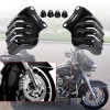 Unbranded Black Steel Brake Caliper Insert Cover For Harley Touring