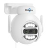 (Tracking Function/10x Zoom) Hiseeu Outdoor Security Camera, 4 Megapixels, PTZ