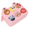 Kids Single Shoulder Camera Bag DIY Cartoon Decors Shock Absorbing