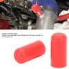10 Pcs 6mm Intake Vacuum Hose Cap Silicone Wear Resistance